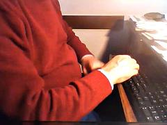 Enthousiasteling, Grote lul, Homo, Handbeurt, Masturbatie, Portugees, Webcamera