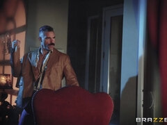 Wild Asian babe with natural boobs sits her pussy down on Charles's cock