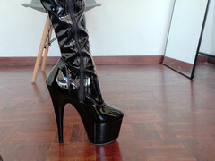 Amatőr, Gesztenyebarna, Sarokkal való, Érett koros, Rendőrség, Egyedül