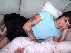 Anal, Da bunda para a boca, Jato de porra, Fêmea, Boquiaberta, Orgasmo, Xoxota, Tatuagem