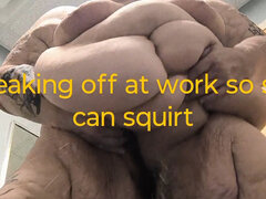 Sneaking off at Work Fuck She's Gonna Squirt