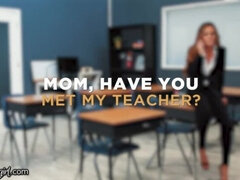 デカ尻, ブロンド, 茶髪の, キス, レズビアン, 現実, 教師, オッパイの