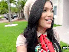 Money, blowjob, three-way