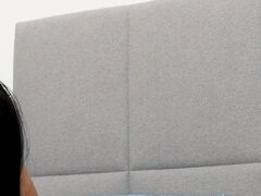 Mia Trejsi Interracial Blowjob and Foreskin Play