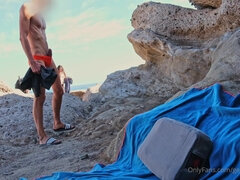 Public Vouyer - Public outdoor hardcore with naughty horny couple