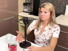 Blondýna, Klub, Vysokoškolačka, Ruské, Vyhublá