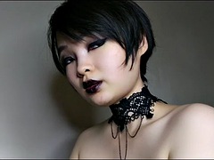 Cuckold Human Toilet for a Goth Queen