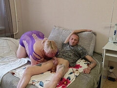 Insatiable Mother-in-law Always Wants to Suck Cock and Swallow Cum