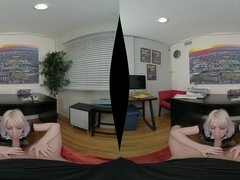 Salacious wench VR spicy porn video