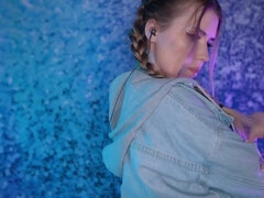 Asmr MOOD Jeans scratching - Public