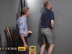 Wild Student Miss Alice Gets A Gloryhole Surprise In Class with Chris Cobalt and Danny D