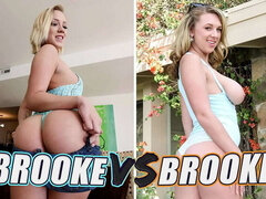 BangBros Battle: Brooke Wylde vs Bailey Brooke - Blonde PAWG Showdown