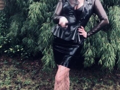 Brunetka, Milf žcbp, Venku