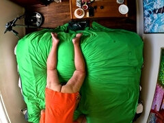 아마추어, 아메리카인, 커플, 유럽인, 여자, 음식, 수음, 바이브레이터
