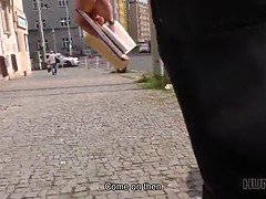 Hunt4k. denisse comes to prague to play but