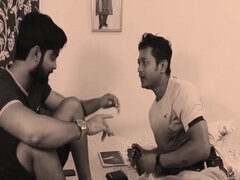 Indian lustful teen rides his pulsating wiener