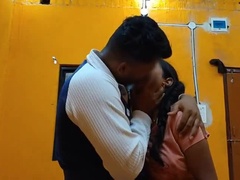 Desi village stepbrother fucks 18yo stepsister hard - big tits bhabhi doggy style sex