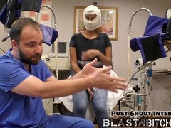 Bondage, Dottore, Vestito, Toccando, Guanti, Orgasmo, Figa, Schiavo
