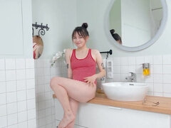 Nana, Brunette brune, Femelle, Hard, Masturbation, Naturelle, Solo, Adolescente