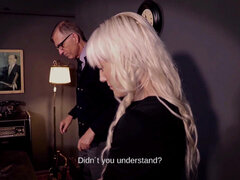 Bdsm, Bondáž, Dominancie, Manželka v domácnosti, Poníženie, Chyžná, Trest, Zrezanie