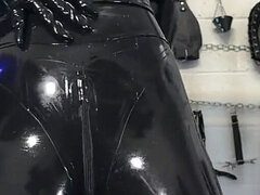 Kvinde dominans, Knytnæve, Handsker, Latex, Massage, Herskerinde, Prostate, Solo