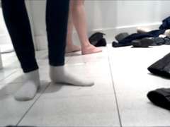 Blondin, Underkläder, Upskirt, Voyeur