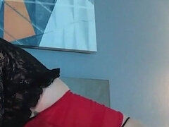 Americano, Culo grosso, Grande cazzo, Pompino, Dominazione, Tacchi, Lingerie, Donna con pene