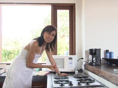 Cumizás, Latin lány, Szabadban, Tini, Begyek