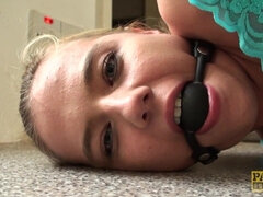 Bondage discipline sadomasochisme, Blond, Pijpbeurt, Gebondenheid, Brits, Fetisj, Ruw, Billekoek