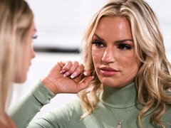 Fantastiskt, Stor stjärt, Stora tuttar, Fingering, Kysser, Slick, Milf, Fitta