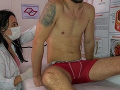 Stjärt mot mun, Stor stjärt, Stor kuk, Avsugning, Doktor, Handjobb, Uniform