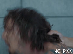 Black stud Zario Travezz anal fucks tattooeod Archer Croft