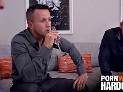 Anal, Kukk suging, Brunette, Sperm skott, Dobbel penetrering, Runke, Swingers, Kone