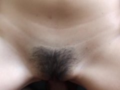 The guy is enjoying fucking hairy twat in various sex poses