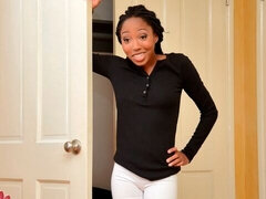 Duży kutas, Duże cycki, Obciąganie, Brunetka, Styl na pieska, Ciemna karnacja, Wielorasowy, Chudy