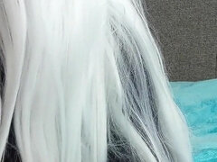 Amateur, Américain, Anal, Gros cul, Sucer une bite, Talons, Lingerie, Transsexuelle