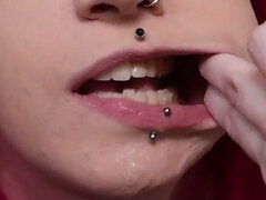 Enthousiasteling, Pijpbeurt, Seksspeelgoed, Doordringend, Alleen, Tatoeage, Vibrator