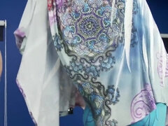 Stor kuk, Stora tuttar, Bystig, Ansiktsbehandling, Underkläder, Mamma, Nylon, Stockings