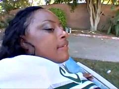 Bella grossa formosa, Grande cazzo, Nero, Pompino, Cheerleader, Di colore, Hardcore, Pubblico