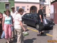 Culo, Rubia, Desnudo, Público, Adolescente, Tetas