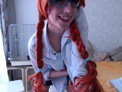Amateur, Bondage domination sadisme masochisme, Masturbation, Rousse roux, Solo, Webcam