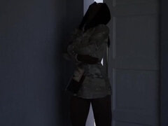 18, 3d, Blond, Ansiktssperm, Raseblandet, Orgasme, Squirting, Tenåring