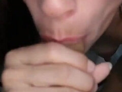 18 jaar, Enthousiasteling, Grote kont, Pijpbeurt, Huisgemaakt, Latijnse vrouw, Gezichtspunt, Tiener