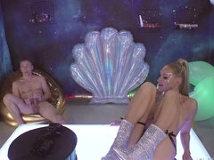 Blondína, Stockings, Teenka, Kozičky