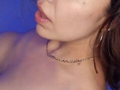 Schönheit, Grosser arsch, Grosse titten, Blasen, Besamung, Lingerie, Pov