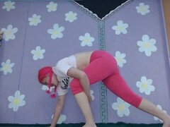 See through leggings, princes, fake tits