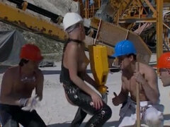 Nasty Bitch fucked in French Factory