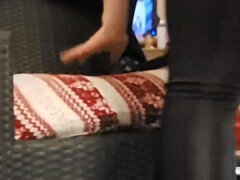 Leggings Bitch Looking for Thick Nylon Cock