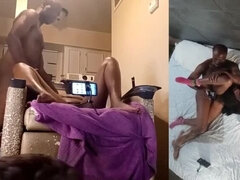 Africano, Americano, Mamada, Ébano, Agujero de la gloria, Madres para coger, Coño, Trio