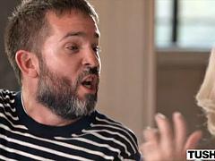 Анальный секс, Язык в попке, Блондинки, Минет, Пальцем, Лизание, Белье, Тату